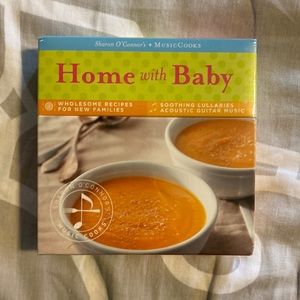 Home with Baby recipes and lullabies.